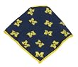 University of Michigan NCAA Logo Dog Bandana Size M/L