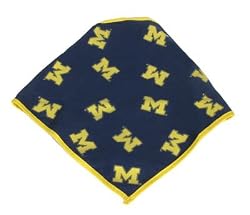 University of Michigan NCAA Logo Dog Bandana Size M/L