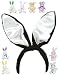 New Sexy Bunny Ears Black White Adult Playboy Costume