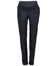 Under-bump skinny leg jeans