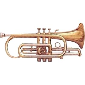 Blessing BCR-XL Series Bb Cornet, Silver by 