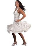 41EmVXLrvLL. SL160  Aris Allen Formal White Satin Halter Top Layered Dress