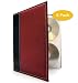 Bellagio Italia CD/DVD Storage Binders (6 Pack Burgundy)