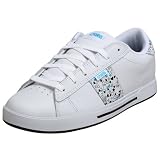  : Osiris Women's Serve Sneaker,White/Blue/Stars,6.5 M
