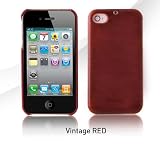 ZENUS iPhone4/4S対応 ケースMasstige Bar  ビンテージレッド Z206i4