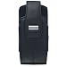 BlackBerry Lambskin Leather Swivel Holster for BlackBerry 8100, 8110, 8120, 8130 (Pitch Black)
