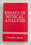 Essays in musical analysis