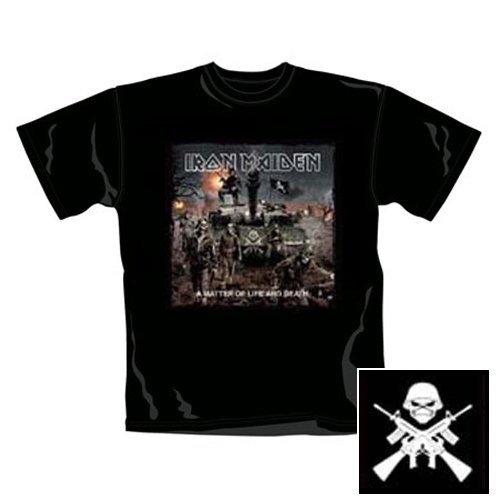 Iron Maiden – T-Shirt A matter of life and deat (in XL)