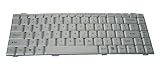 Laptop Keyboard for Gateway M300 M520 M6000 M-6000 MX6900 MX7000 7000 NX550 Series, eMachines M200 M320 M520 M2000 M5000 M6400 M6800 Series (Silver)