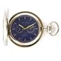 Colibri Hunting Case Stainless Steel Pocket Watch Tech Design Day Date PWQ096909 SALE