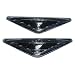 Seitenblinker Set, passend f�r Ford Focus MK1 / Mondeo MK3. Ausf�hrung: Klarglas Schwarz.