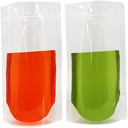 Stand Up Clear Zipper Bags 100Pcs PET+LLD (100mmX170mm)