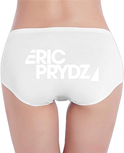Custom Women's Cool Low-Waist Traceless Eric Prydz Panty White S