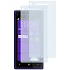 2 x mumbi Displayschutzfolie HTC Windows Phone 8X Schutzfolie