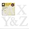 Grand Cardstock Alphabet - White
