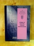 A model of corporate financial communications