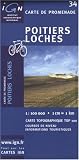 IGN Top 100 Map 34 ~ Poitiers / Loches