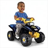 Fisher-Price M5728 Power Wheels Lil Quad Batman Electric Ride-On