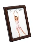 Inov8 British Made Traditional Picture / Photo Frame 6 X 4 Size - 15cm x 10cm x 1.3cm / Value Dark Oak 4PK