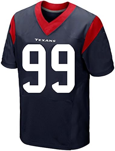 Men JJ_Watt #99 Jersey Team Color Navy Blue Medium