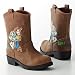 Toy Story Size 6 toddler Western Cowboy Woody Buzz Light Up Boots shoes