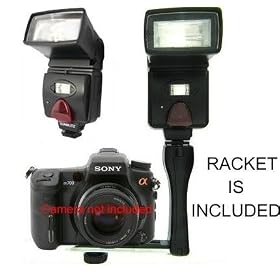 Zoom & Bounce Twin Flash For Canon EOS Rebel XT XTI XSI T1I 1Ds 1D 20D 5D 300D 350D 450D 400D II 10D T2 TI K2 GII 7N 7NE 20D 30D 40D 50D 1000D 550D