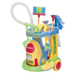 PlayGo 3080 - 10-teiliger Putztrolley mit batteriebetriebenem Staubsauger