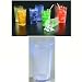 Carlisle 20 oz Crystalon, Ribbed Texture, Long Lasting Polycarbonate Tumbler / Color: Ocean Blue RimGlow / Quantity: One Dozen (12)