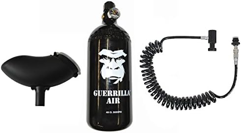 Guerrilla Air 48/3000 HPA Tank &amp; 200 rd Loader &amp; Remote Line with Quick-disconnect with Adapter