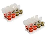 Baby Cubes Baby Food Storage Contains no Phthalates, Bisphenol-A, PVC 2 Pack