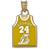 Los Angeles Lakers Bryant Jersey 14kt Gold/14kt Yellow Gold