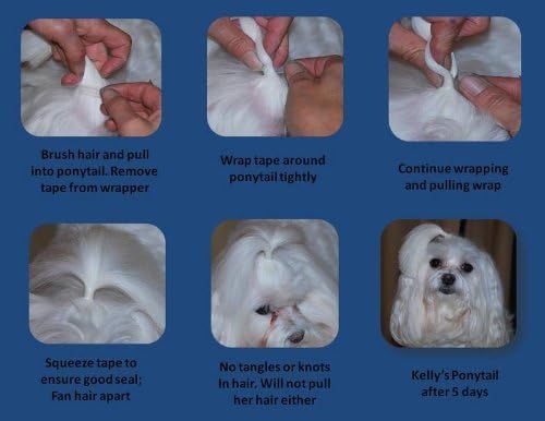 Knotless Hair Wrap Orange 5 Ft