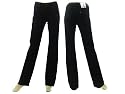 Levi's Jeans: 627 Girls Classic High Waist stretch flat black