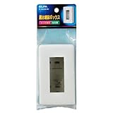 ELPA 増設ボックス B-7423HN(W) 【まとめ買い5セット】
