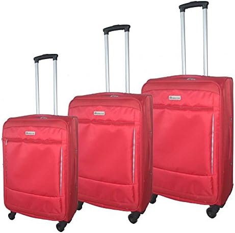 3-Pc Eco Friendly Swivel Wheels Bag Set