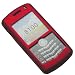 Blackberry 8100 Pearl Crystal Protective Case Rubberized (Red) - Image Brand