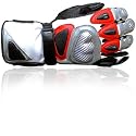 Cowhide Leather Motorbike Motorcycle Biker Gloves Large