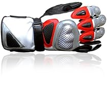 Cowhide Leather Motorbike Motorcycle Biker Gloves Large