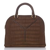 Yves Saint Laurent - YSL Tan Muse Embossed Leather Handbag