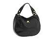 Marc by Marc Jacobs Totally Turnlock Jude Leather Satchel Shoulder Hobo Bag Purse Black