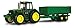 Ertl John Deere Big Farm Tractor with Wagon