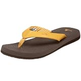 Sanuk Women's Yoga Mat Sandal,Mustard,11 M US