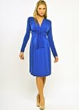The Olian Empirewaist V-neck Shirred Shoulders Cocktail Dress