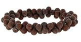 Peanut Style Crystal Bracelet - Fossilized Agate