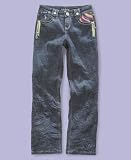 Baby Phat Little Girl Multi Embroidered Denim Jeans