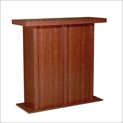 RUSH Bar / Podium / Lecturn, Charles Harris, Dark Cherry finish, 42.5H x 43.5W x 16.675D
