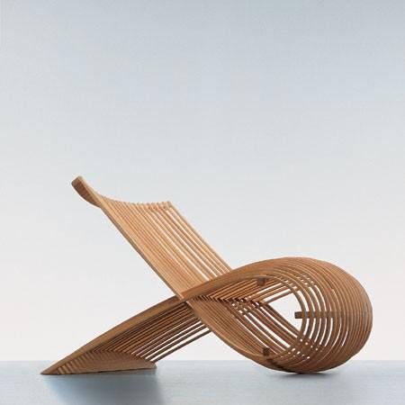 cappellini wooden chair by marc newson