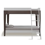IMAGE OF Oeuf Perch Bunk Bed - White/Walnut
