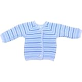 Premature Early Baby Clothes Striped Cardigan 3.5 - 7.5lb
