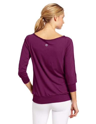 Zumba Fitness LLC Women's Flare Headliner Top, Plum, Small